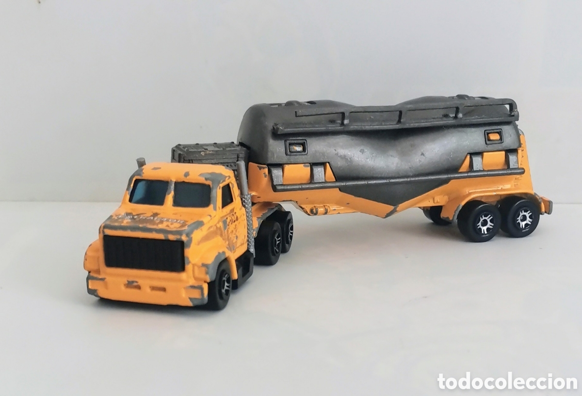 Coches a escala: CAMION CON TRAILER CISTERNA - MAJORETTE - 1/100 - - Foto 4