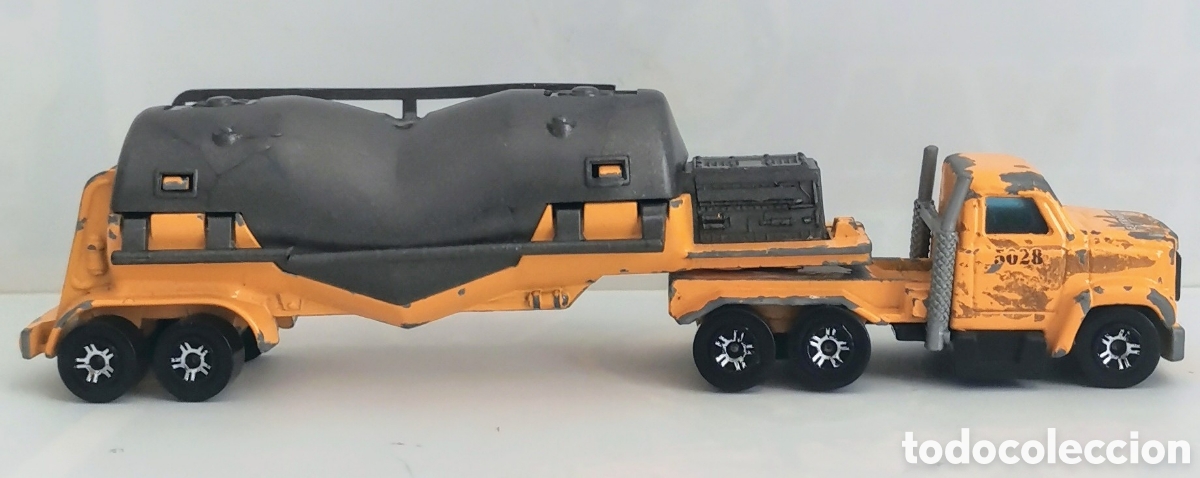 Coches a escala: CAMION CON TRAILER CISTERNA - MAJORETTE - 1/100 - - Foto 7