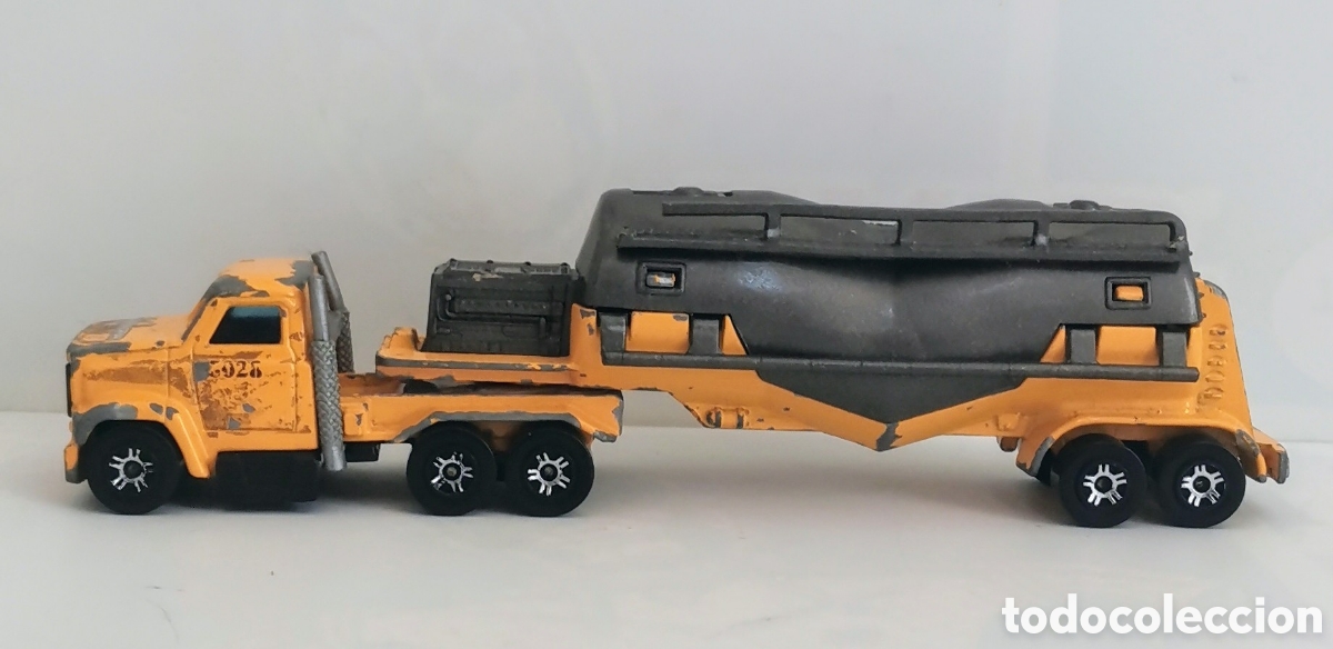 Coches a escala: CAMION CON TRAILER CISTERNA - MAJORETTE - 1/100 - - Foto 2