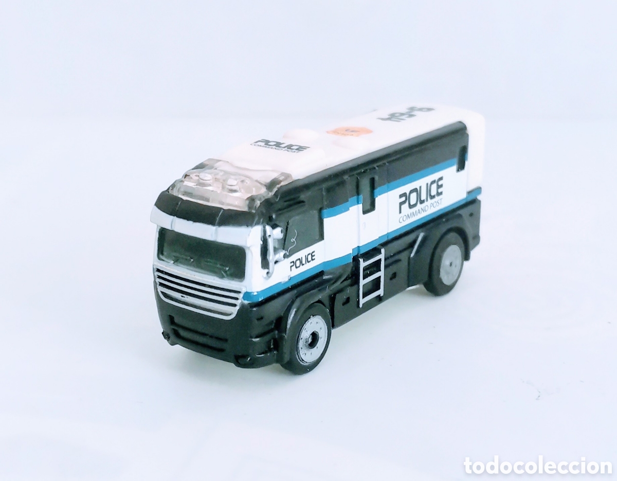 Coches a escala: CAMION POLICE COMMAND POST/MEGA BLOKS / TAMA&Ntilde;O MICRO MACHINES - Foto 1