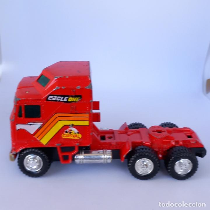 Coches a escala: CAMION KENWORTH, METAL METAL GUISVAL, VEHICULO ANTIGUO- 14x8x6cm. HECHO EN ESPA&Ntilde;A 1:53