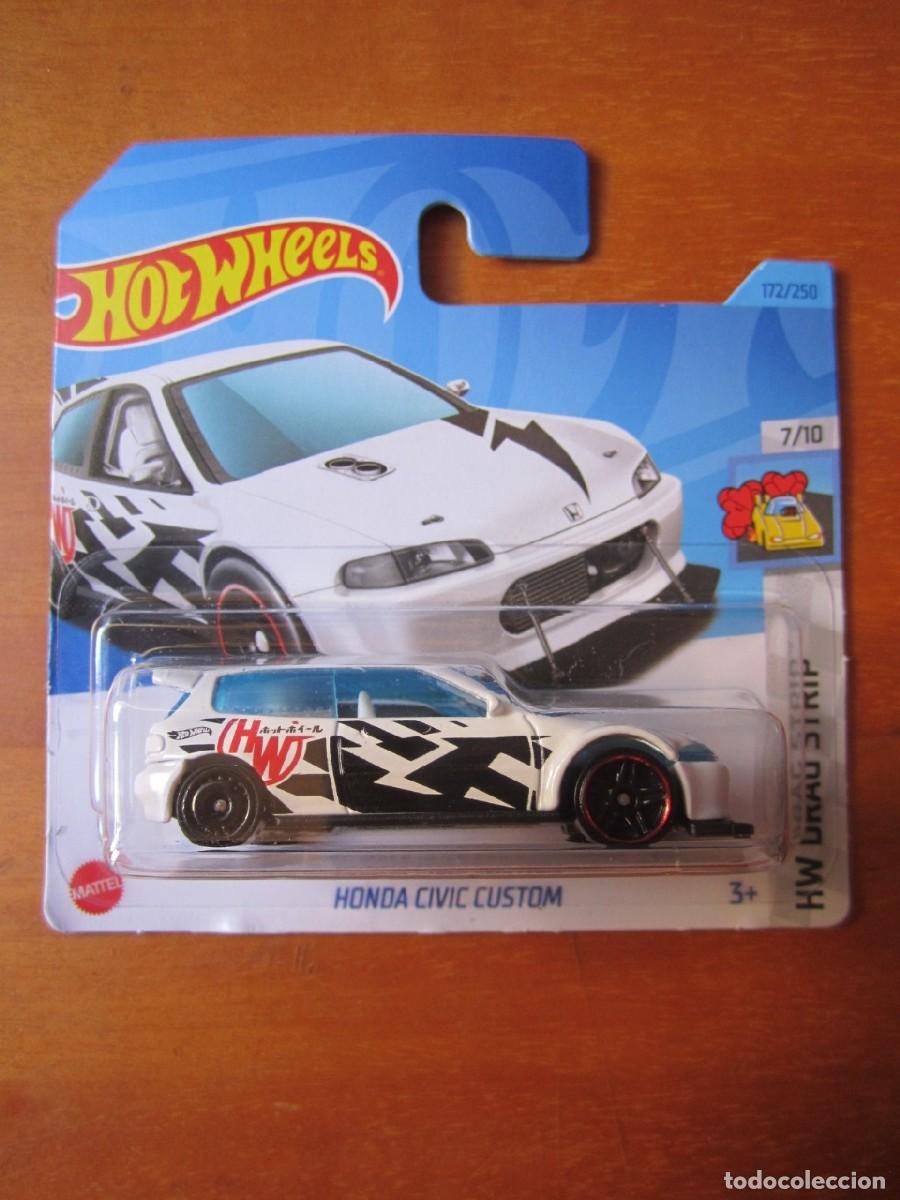 Coches a escala: Honda Civic Custom (Hot Wheels Mattel)