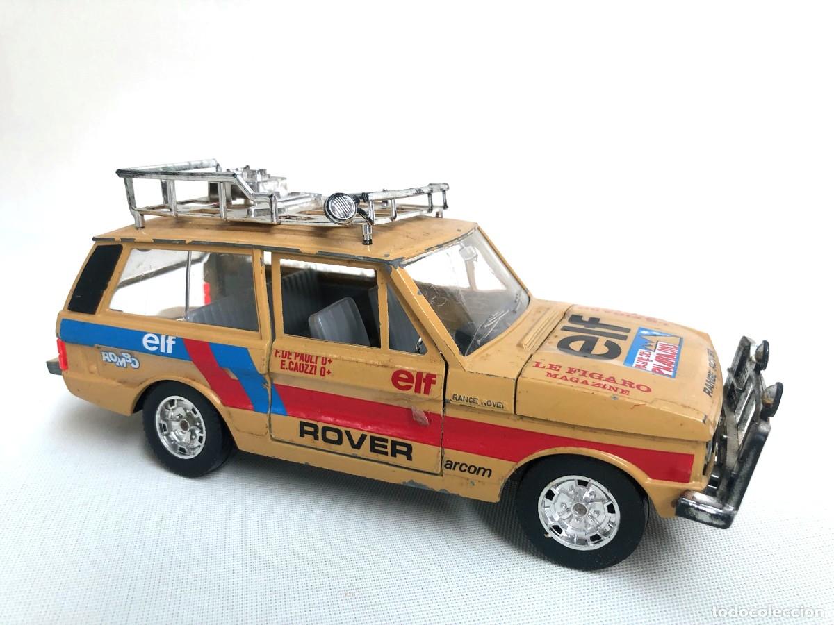 Coches a escala: Burago Range Rover Safari 1:25 (FALTAN ACCESORIOS BACA)