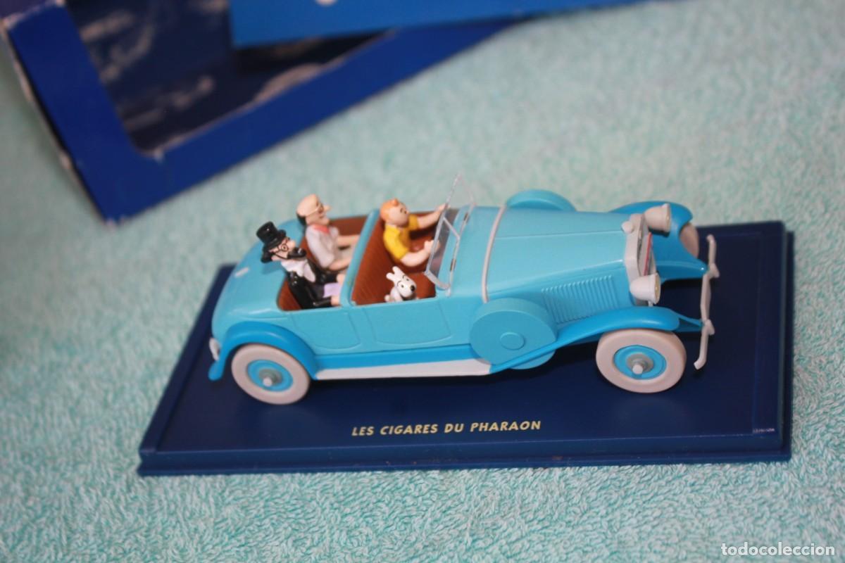 Coches a escala: Coche Lincoln Torpedo Tint&iacute;n en los Cigarros del Fara&oacute;n