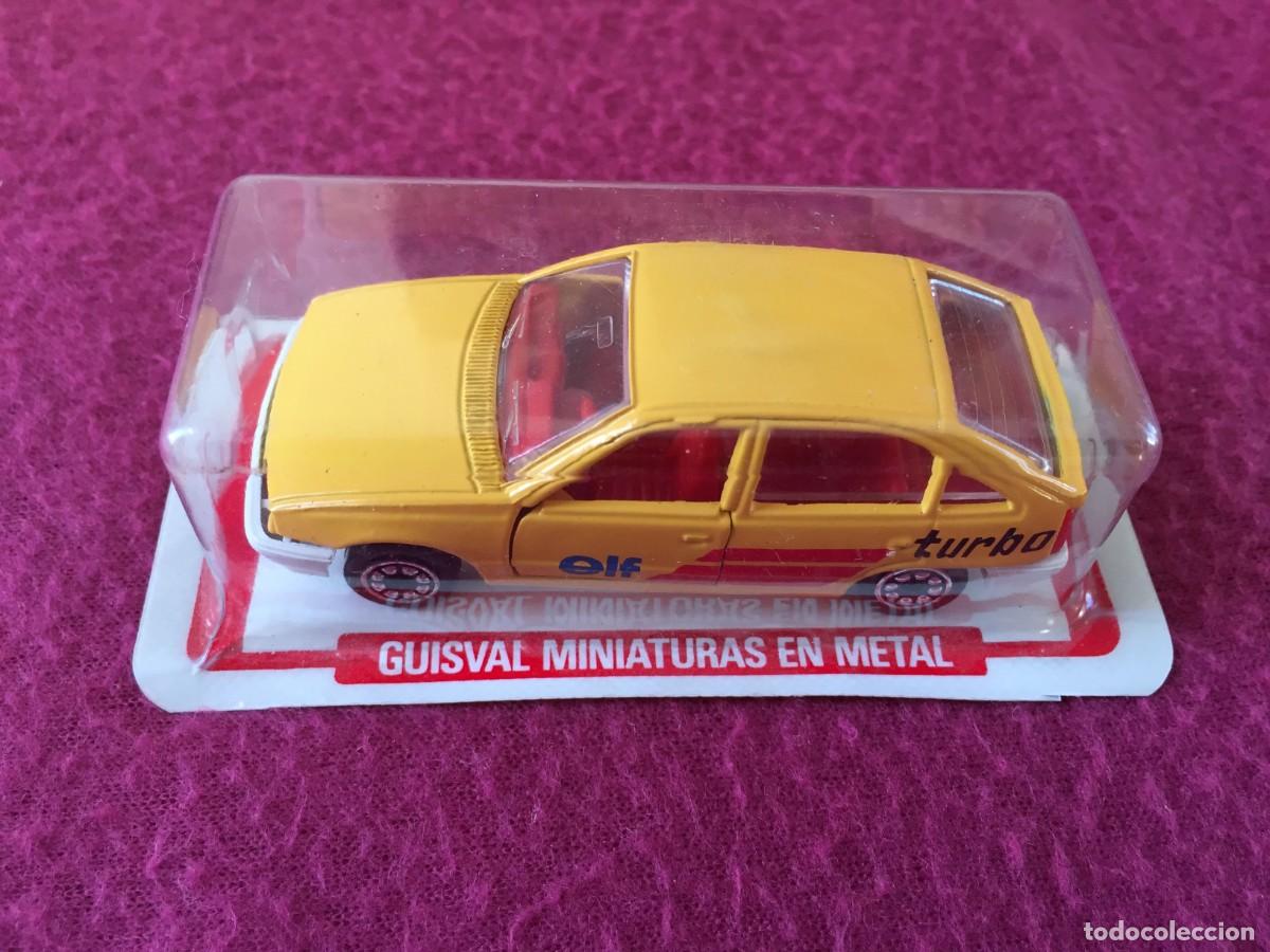Coches a escala: GUISVAL / COCHE RENAULT TURBO AMARILLO - EN SU BLISTER ORIGINAL