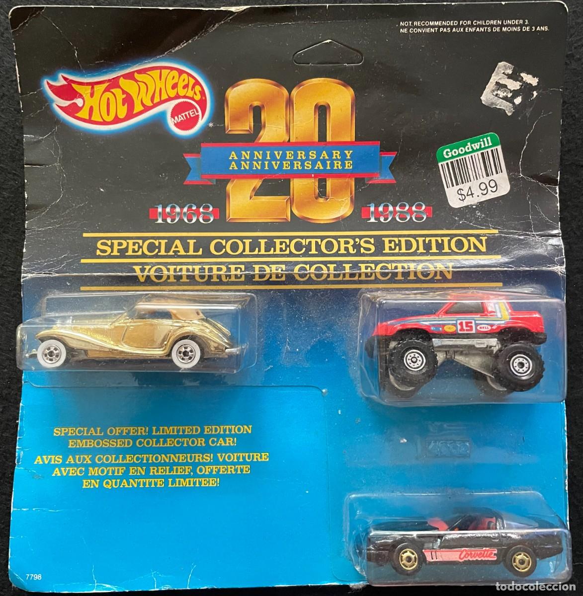 Modellautos: Hot wheels 20 aniversario 1968/1988