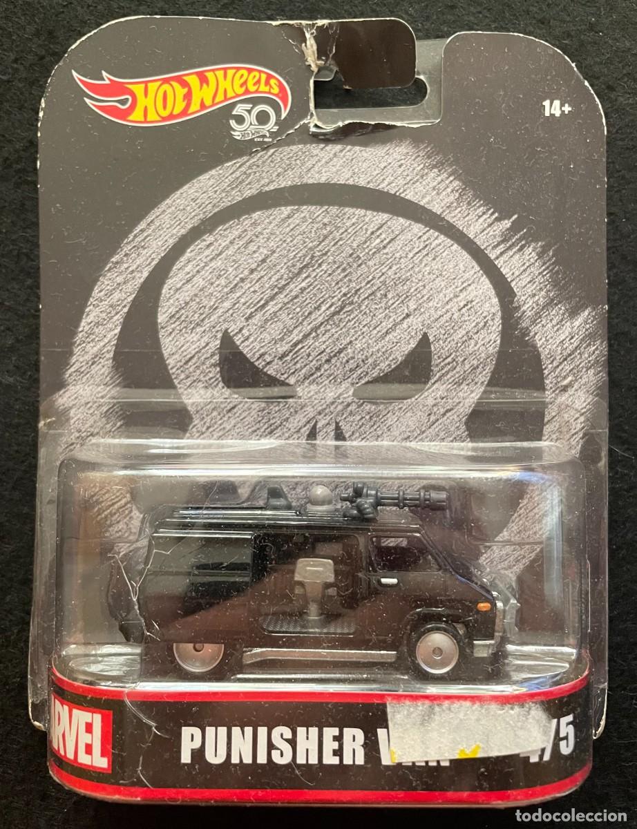 Modellautos: PUNISHER VAN THE PUNISHER 4/5 MARVEL 1:64 HOT WHEELS PREMIUM