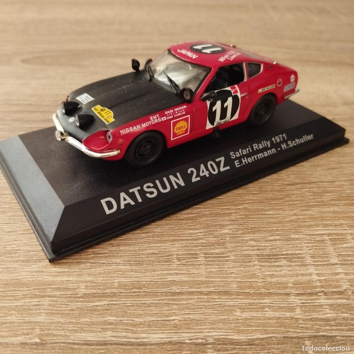 Voitures &agrave; l'&eacute;chelle: Coche Datsun 240Z Rally Car escala 1/43