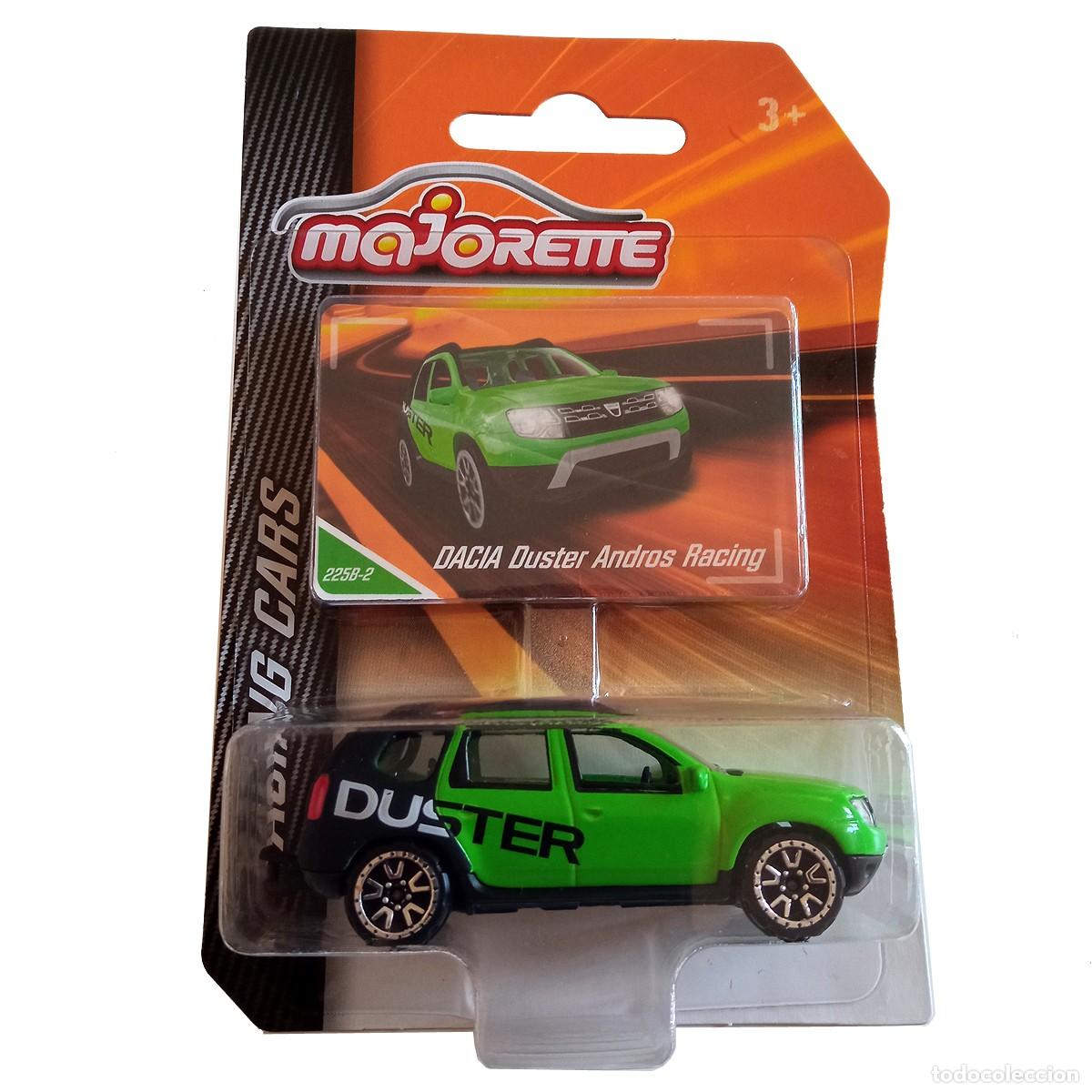 Coches a escala: Dacia Duster Andros Racing Cars Green-Majorette
