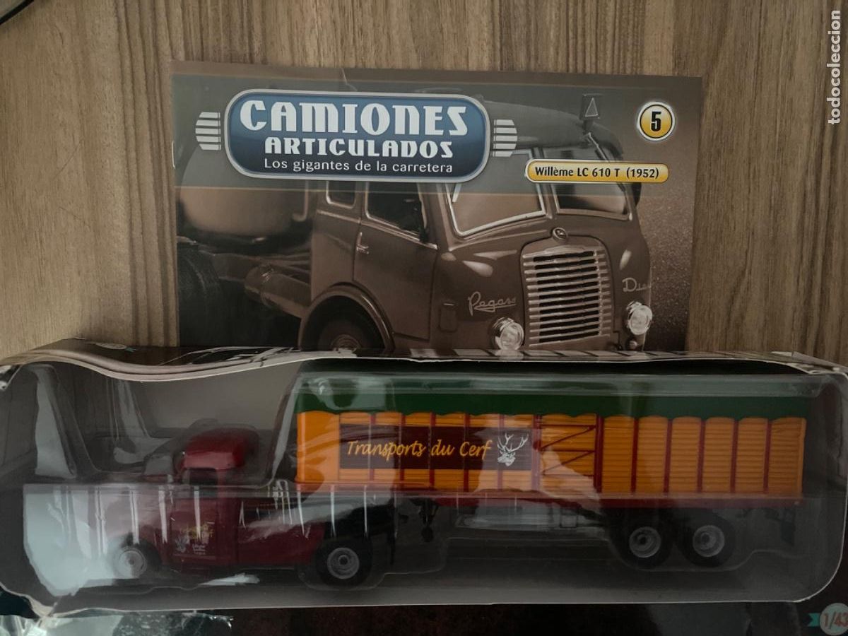 Coches a escala: CAMIONES ARTICULADOS WILLEME LC 610 T TRANSPORTS DU CERF FASC&Iacute;CULO 5