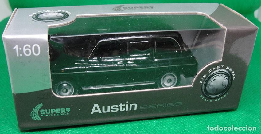 Coches a escala: AUSTIN FX4 LONDON TAXI SUPER9 - COCHE A ESCALA 1:60 DE METAL - COLECCIONISMO - NUEVO EN SU CAJA -