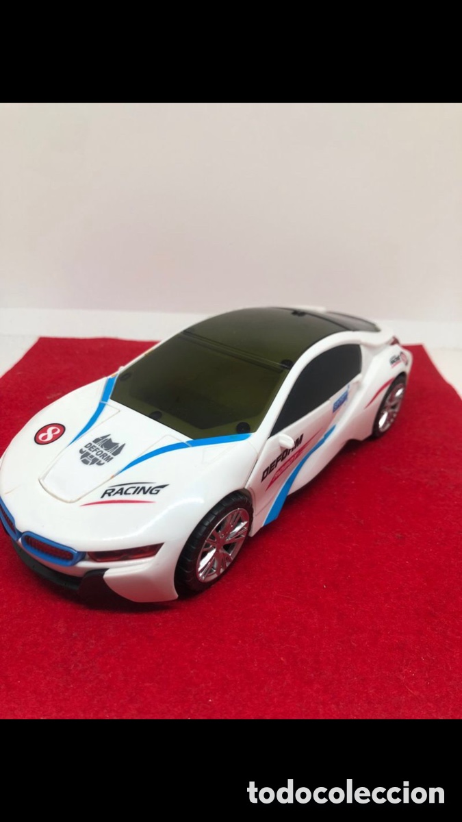 Coches a escala: &iexcl;&iexcl;&iexcl; Juguete Bmw transformer a pilas !!!
