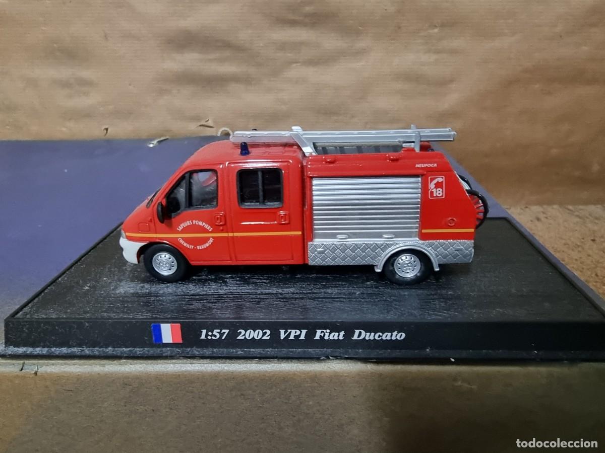 Coches a escala: 2002 VPI Fiat Ducato.Coches de Bomberos del Mundo.Del Prado escala 1/57