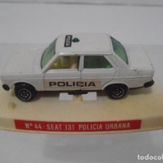 Coches a escala: COCHE SEAT 131 POLICIA URBANA Nº44 GUISVAL, CAJA ORIGINAL