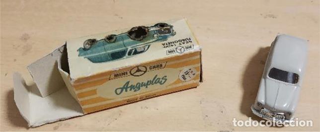 Coches a escala: SEAT 1400 FURGONETA, MINICARS ANGUPLAS N.33, DIVISION UTILITARIA N.4 SERIE E , ESCALA 1/86, A&Ntilde;OS 60
