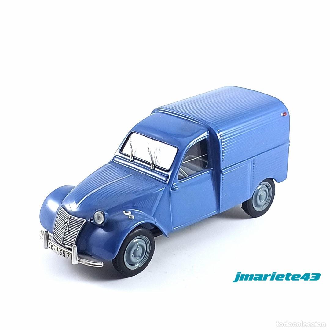 Coches a escala: Citro&euml;n 2CV furgoneta AZU - 1959 1:43