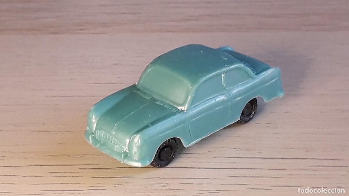 Coches a escala: Opel Rekord, pl&aacute;stico esc. 1/87 H0, promocional detergente ESE, Spain, original a&ntilde;os 60.