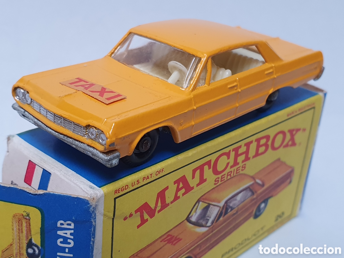 Matchbox series 20 chevrolet cheap impala taxi