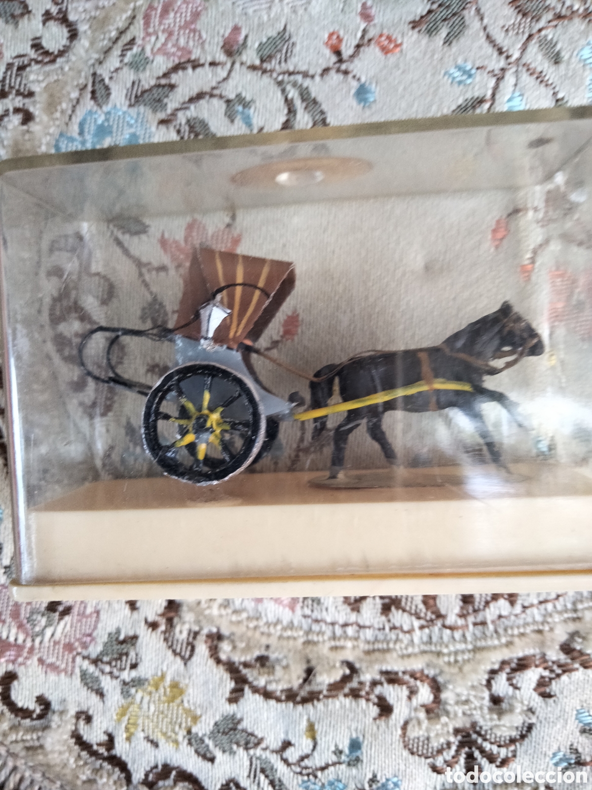 Coches a escala: Carruaje caballos juguete modelo a escala Alimer 749 karck ALYMER Spain carruaje karick