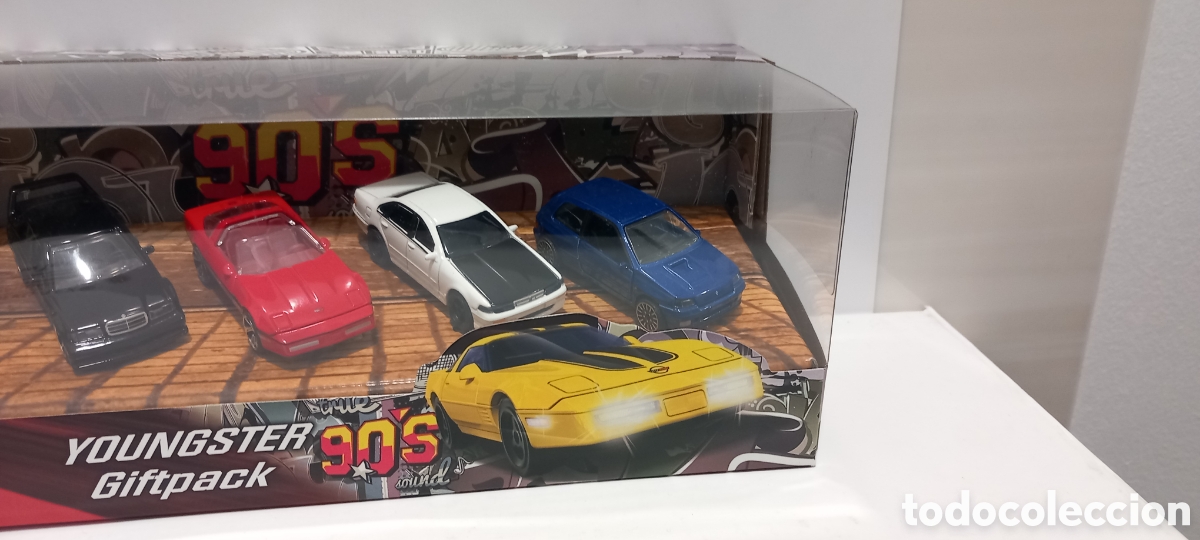 Coches a escala: MAJORETTE 1:64 GIFTPACK YOUNGSTER 90S - Foto 3