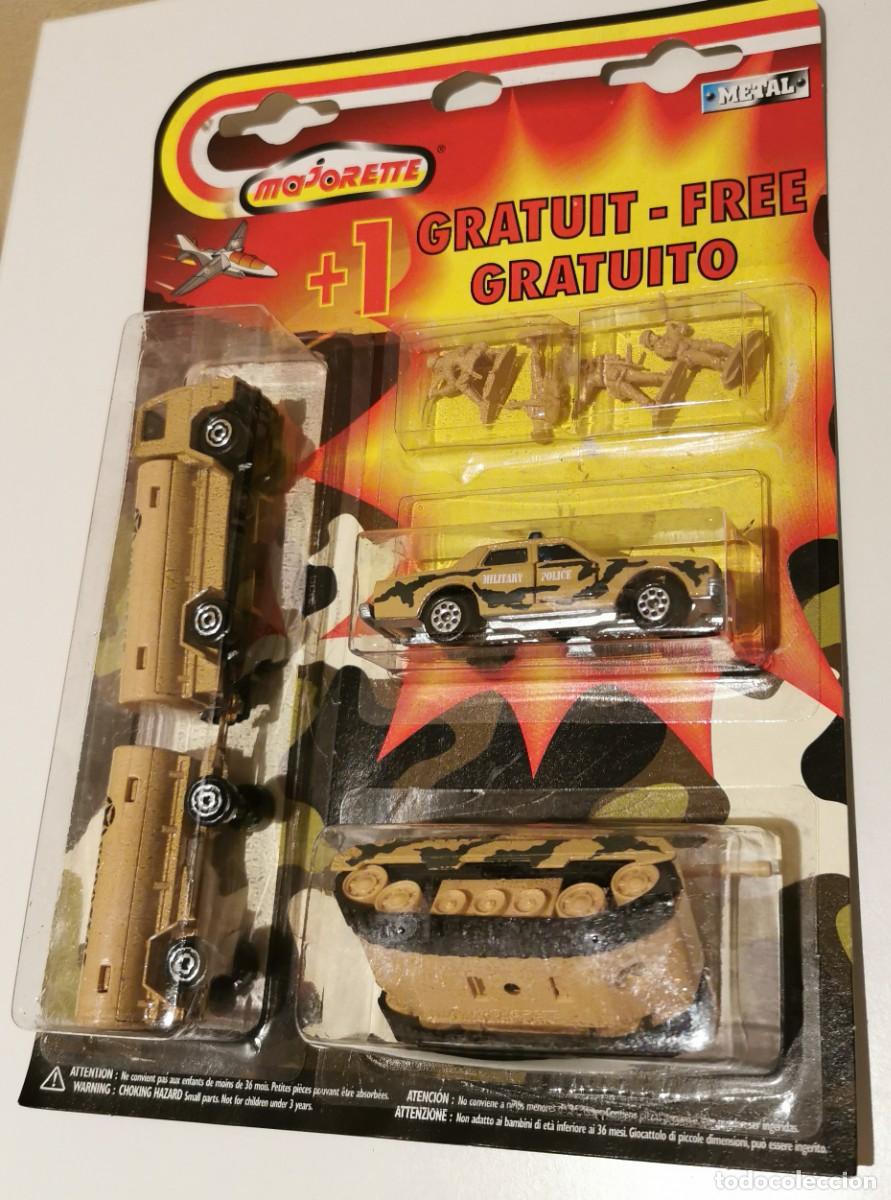 Coches a escala: Pack Militar Majorette 1/64
