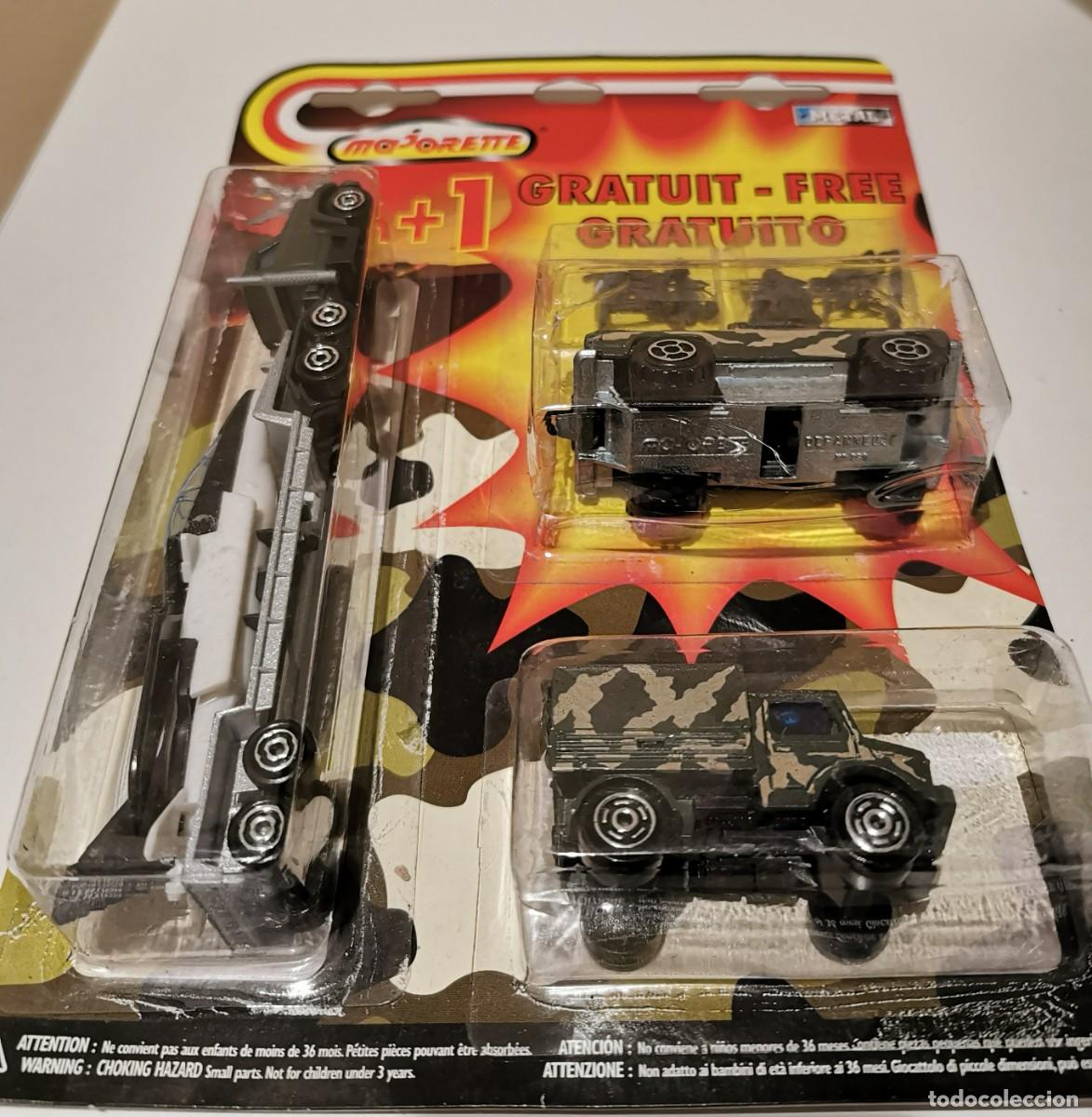 Coches a escala: Pack Militar Majorette 1/64