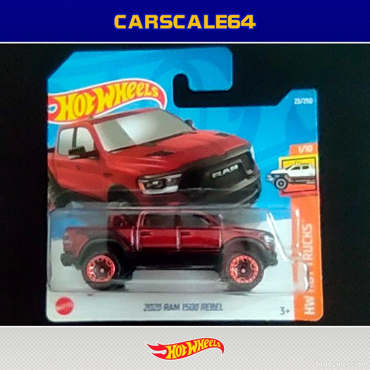 Coches a escala: HotWheels Dodge Ram 1500 Rebel 2020 - Foto 1