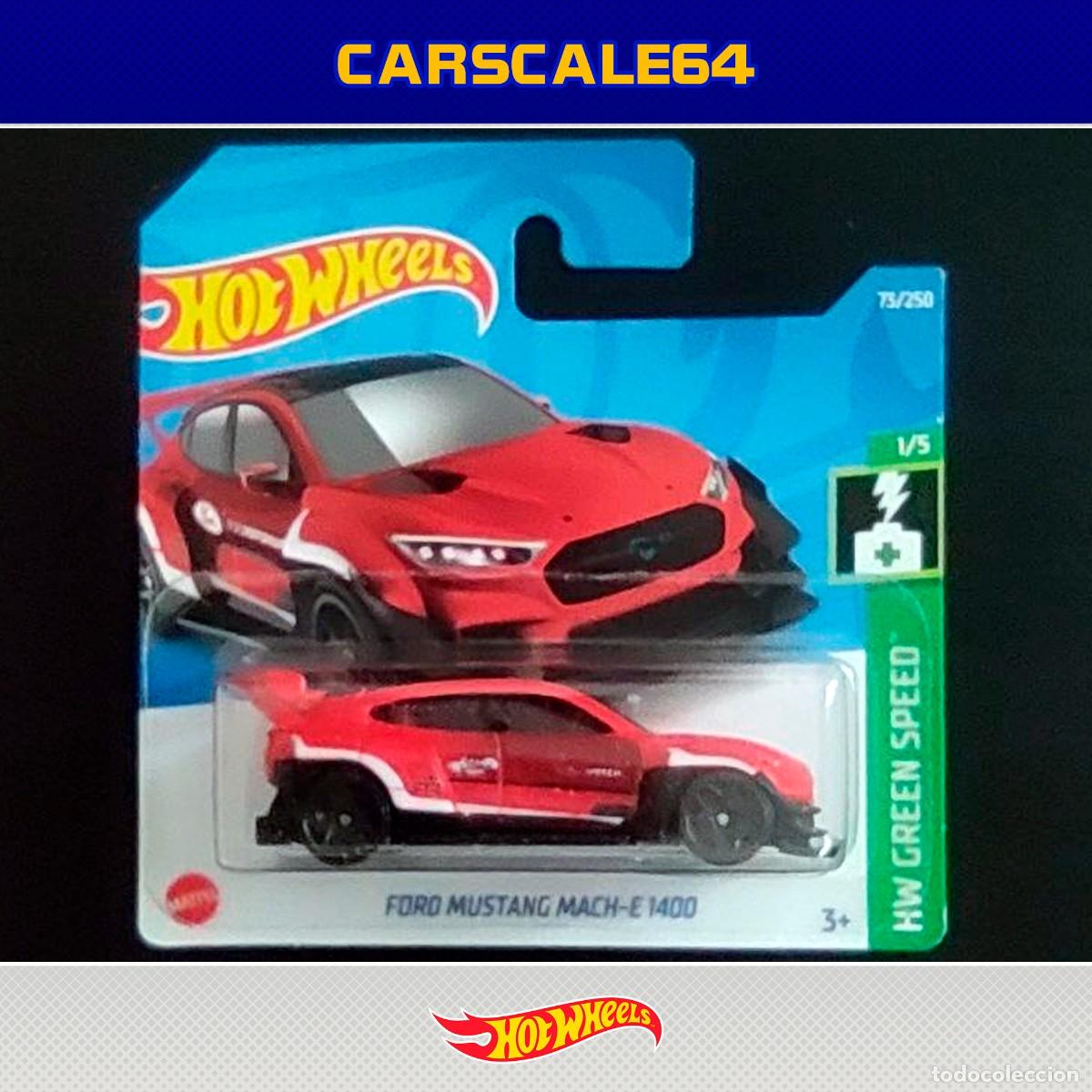Coches a escala: HotWheels Ford Mustang Mach-E 1400 - Foto 1