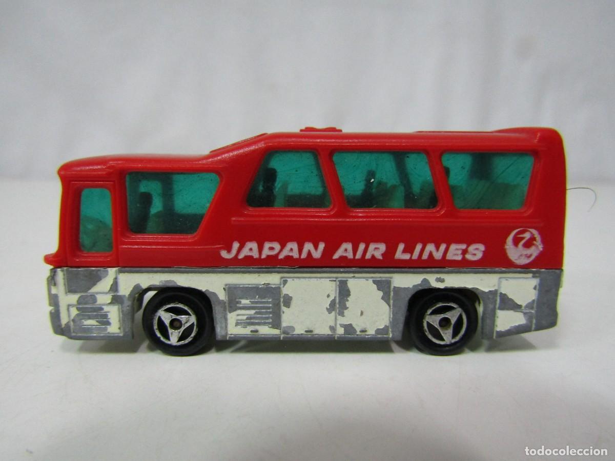 Coches a escala: AUTOBUS MINIBUS JAPAN AIR LINES MAJORETTE N&ordm; 262