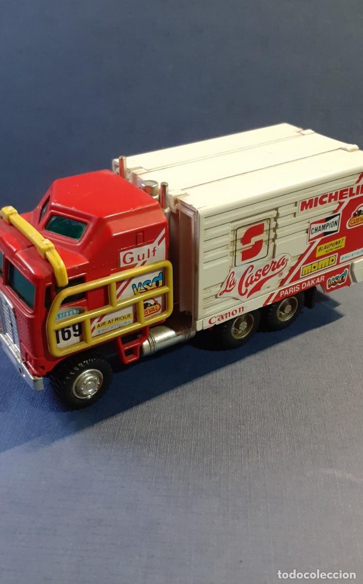 Coches a escala: Camion Kenworth Paris Dakar La Casera Michelin Canon (Guisval)