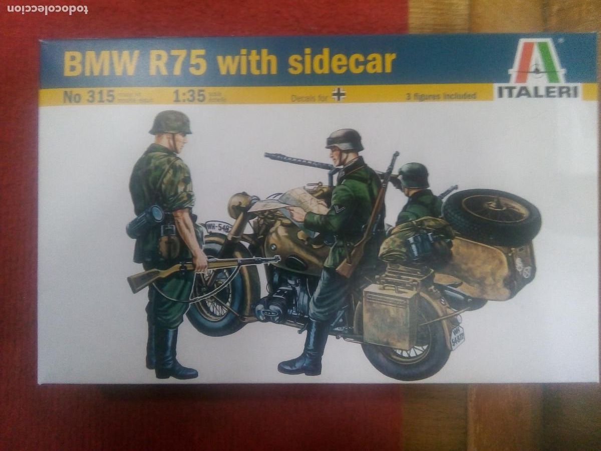 Coches a escala: SIDECAR BMW 1/35 MAQUETA - Foto 1