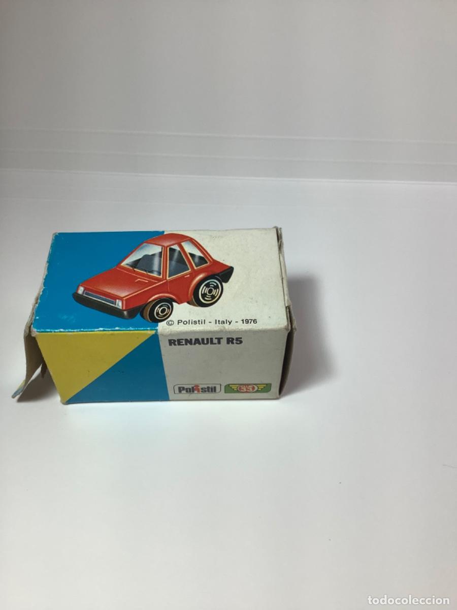 Coches a escala: CAJA RENAULT 5 R5 MG 34 DE POLISTIL 1976
