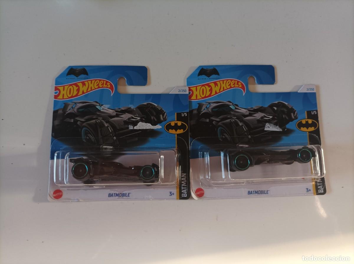 HOT WHEELS BATMOBILE DC The Flash Batman Series #3/5 blanc moulé sous
