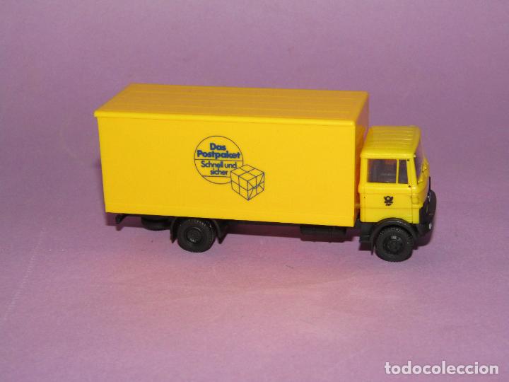 Coches a escala: Descatalogado Cami&oacute;n MERCEDES Correos Alemanes en Escala 1:87 de PRALIN&Eacute;