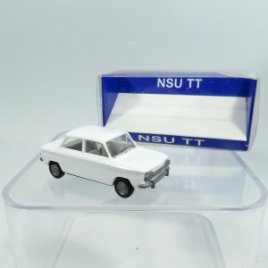 Euromodell 07001 NSU TT 1965-1972 blanco. Escala 1:87 HO (5714)