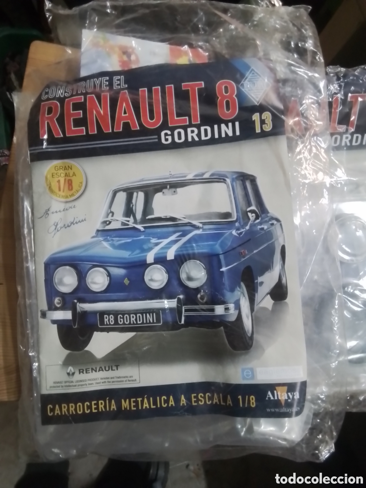 Coches a escala: Revista y coche, Construye El Renault 8 Gordini, N&ordm;, 13- Altaya- 2016 - A escala 1/8