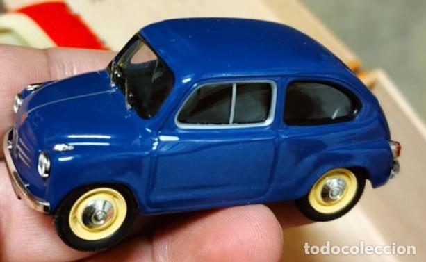 Coches a escala: FIAT 600 AZUL