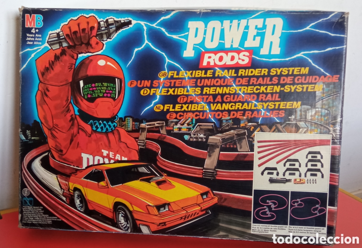 VINTAGE 1984 POWER RODS RACERS SET
