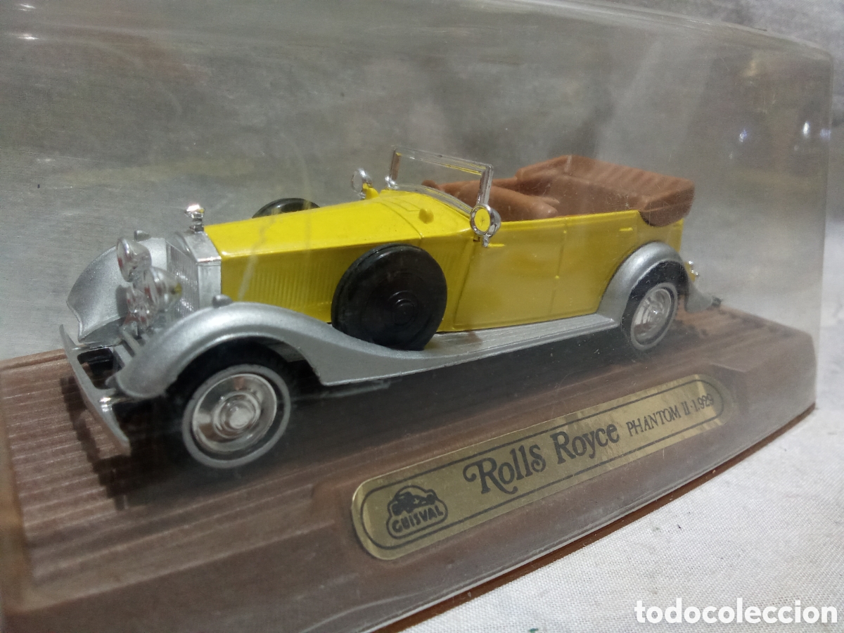 Coches a escala: ROLLS ROYCE PHANTOM II, 1.929 DE GUISVAL EN CAJA EXPOSITORA