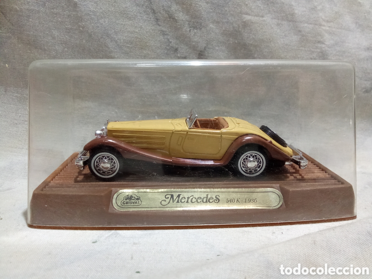 Coches a escala: MERCEDES 540 K, 1936 DE GUISVAL EN CAJA EXPOSITORA