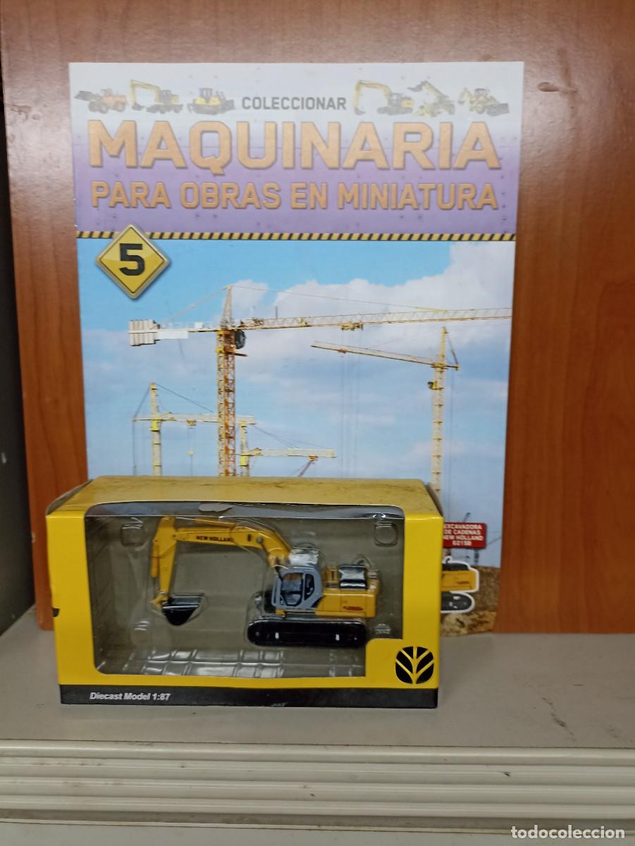 Voitures &agrave; l'&eacute;chelle: MAQUINARIA OBRAS 1/87 NEW HOLLAND HOBBY WORK