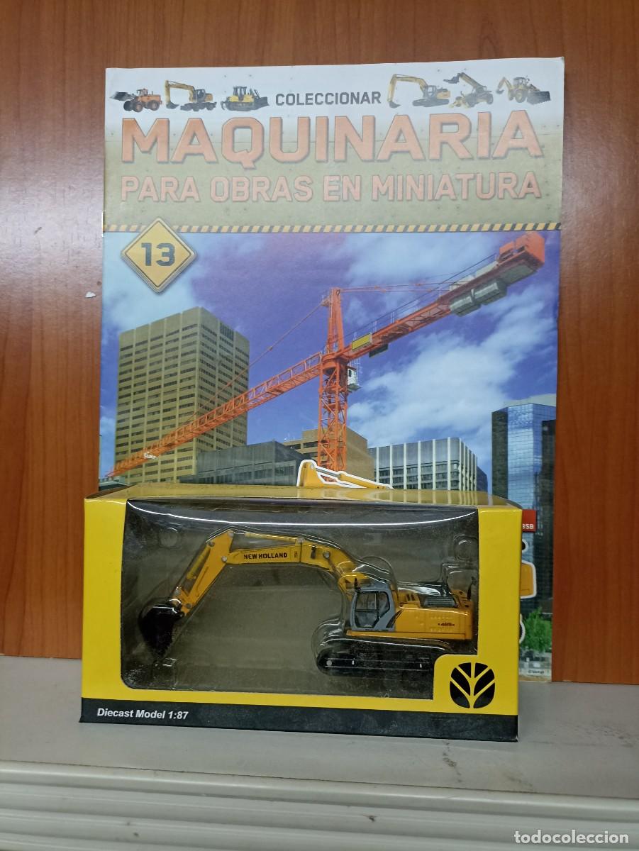 Voitures &agrave; l'&eacute;chelle: MAQUINARIA OBRAS 1/87 NEW HOLLAND HOBBY WORK
