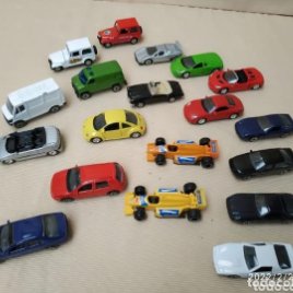 lote 19 miniaturas metal, coches, Porsche, Mercedes, Volkswagen, Lamborghini, Land Rover, etc