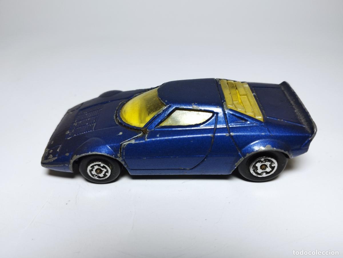 Coches a escala: LANCIA STRATOS AZUL ORIGINAL PRIMERA SERIE DE GUISVAL CAMPEON 1,64 BUENO