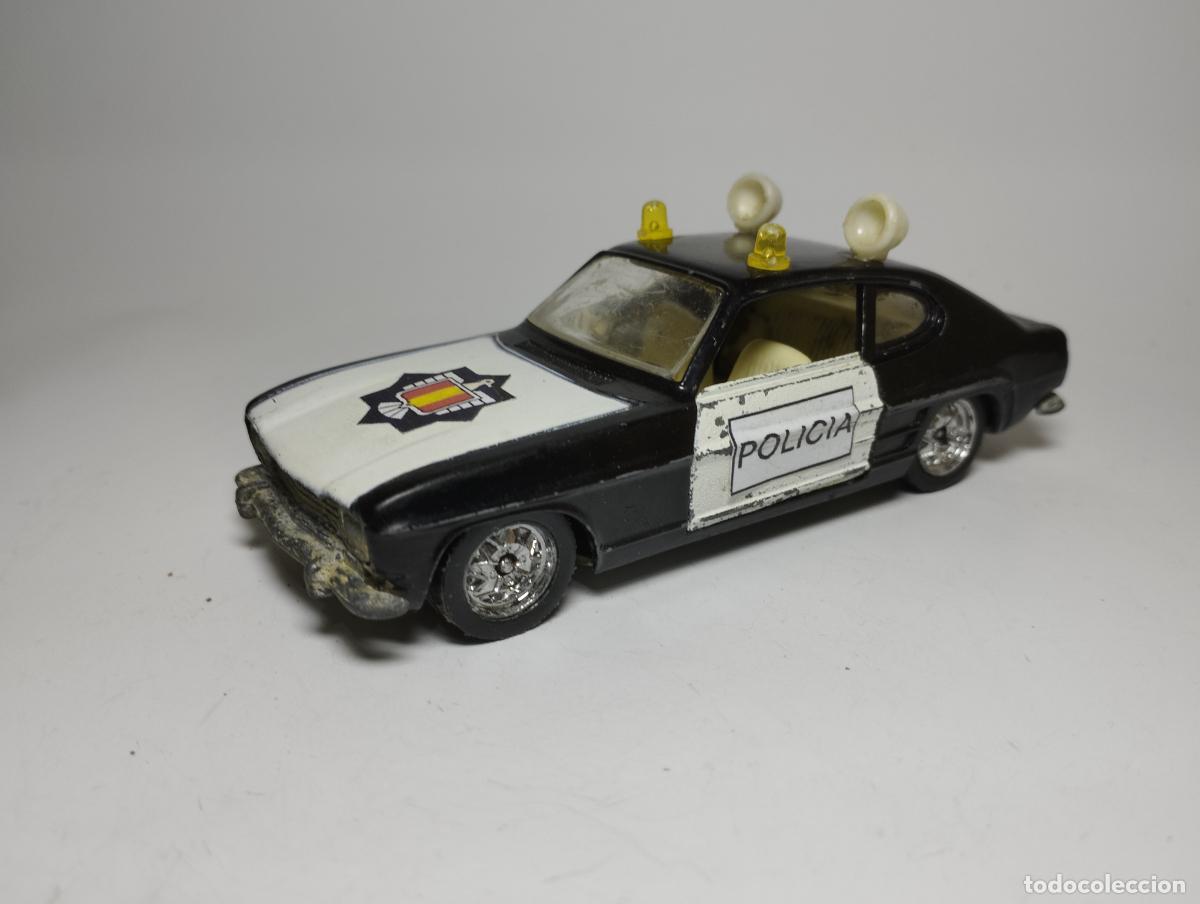 Coches a escala: FORD CAPRI POLICIA GUISVAL ESCORPION 1,37 PRIMERA SERIE
