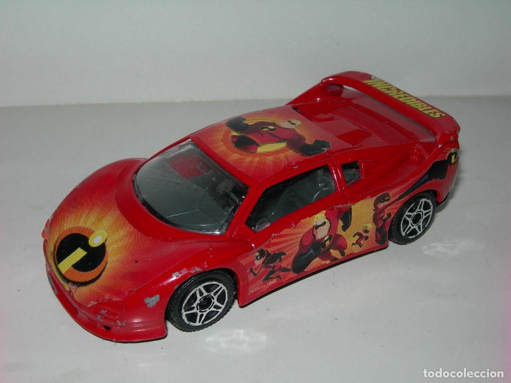Coches a escala: COCHE DE METAL MCA CENTENAIRE - LOS INCRE&Iacute;BLES - ESCALA 1/43 - FABRICADO POR BURAGO -