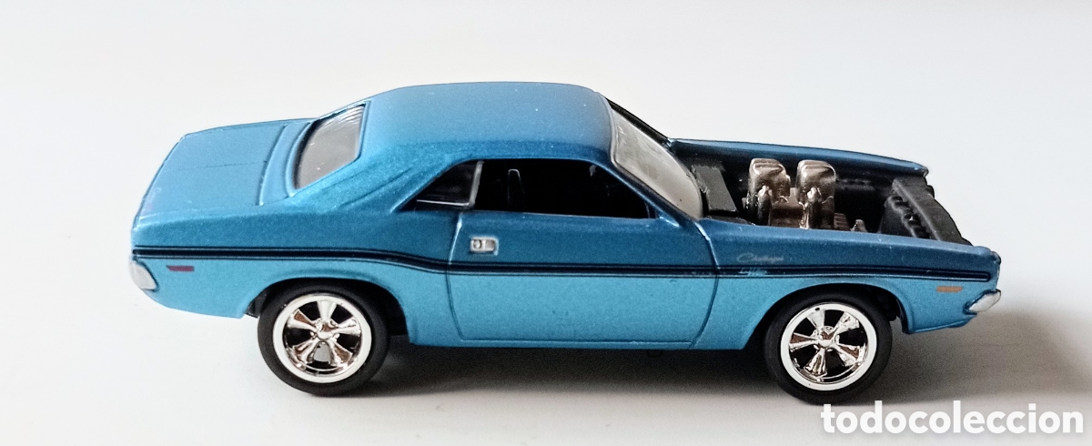 Coches a escala: DODGE CHALLENGER 1970/ JOHNNY LIGHTNING / 1/64 - Foto 5