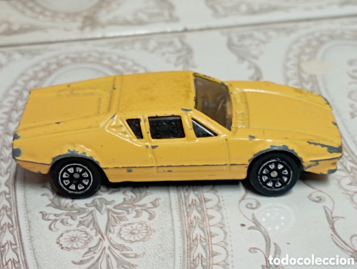Coches a escala: Coche Ferrari amarillo marca a determinar 7 cm - Foto 2