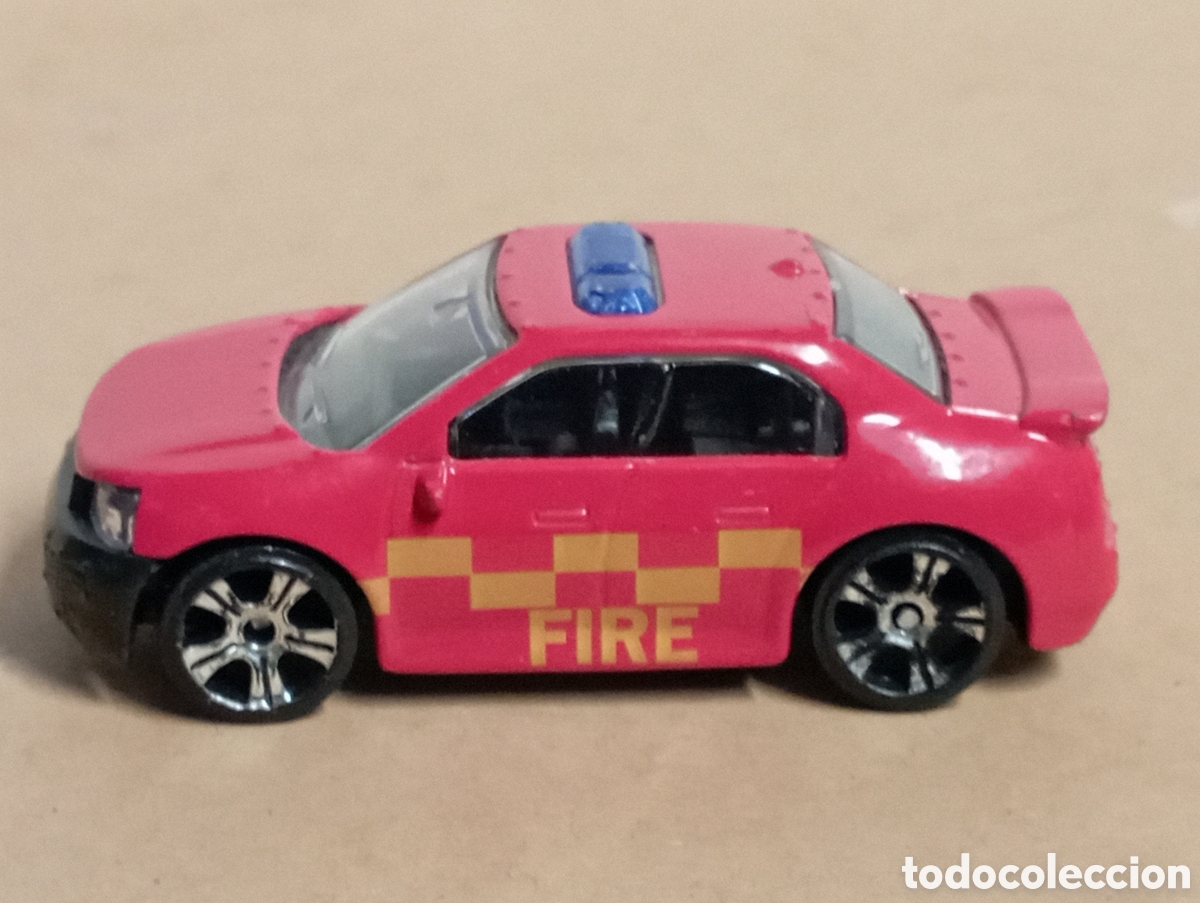 Coches a escala: Coche TEAMSTERZ de Bomberos FIRE 6,9 cm - Foto 2