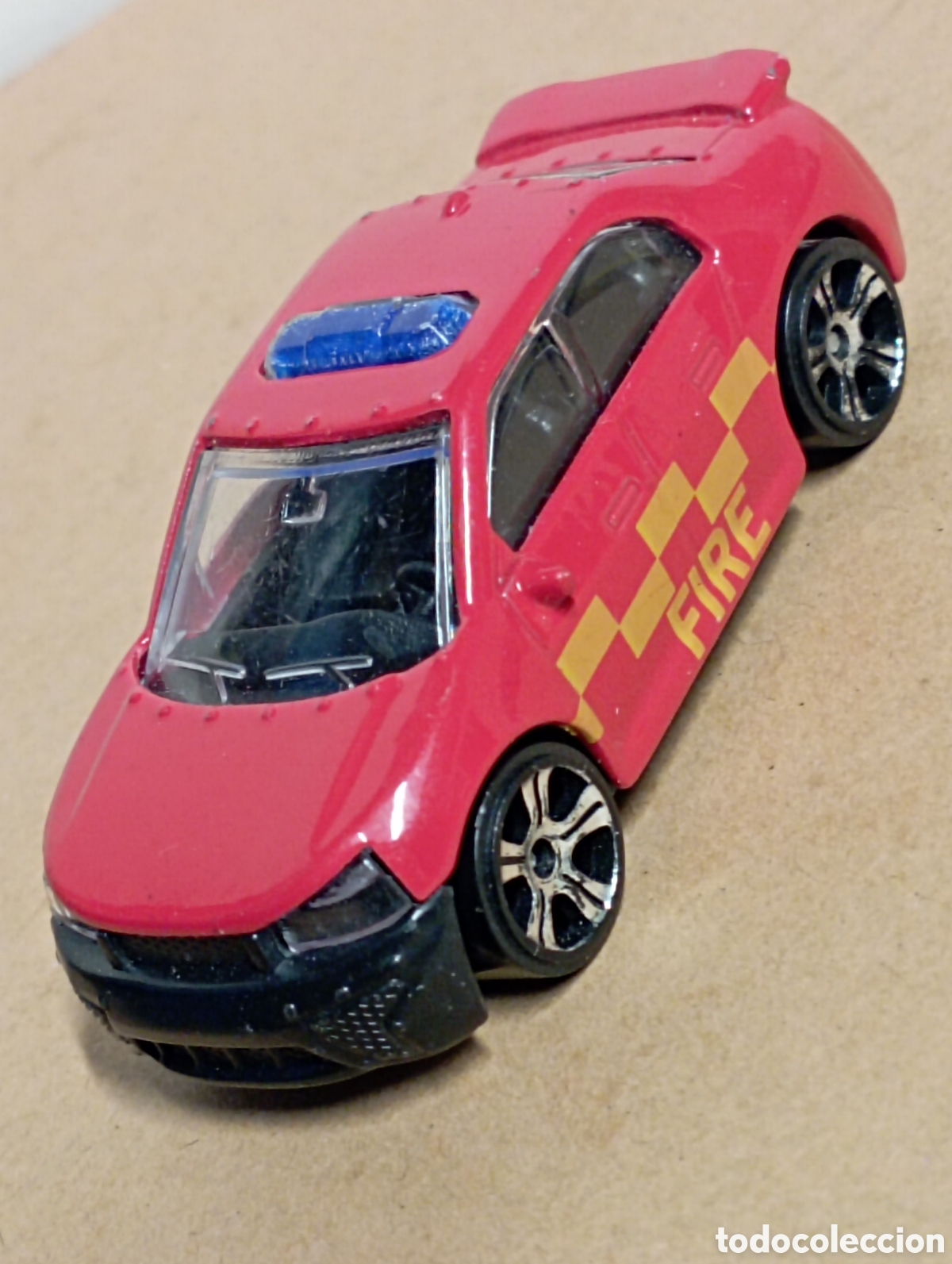 Coches a escala: Coche TEAMSTERZ de Bomberos FIRE 6,9 cm - Foto 1